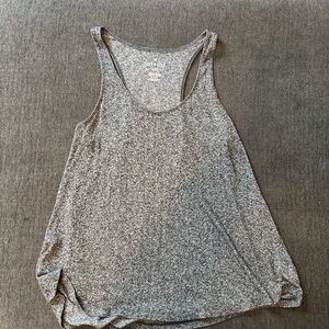 American Eagle Outfitters Heathered Gray Tank Top